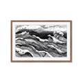 Picture of Seascape Sketch _GroupedProduct_Rectangle_Landscape_Framed_Matted_