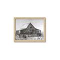 Picture of Gray Wooden Barn _GroupedProduct_Rectangle_Landscape_Framed_Matted_