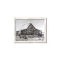 Picture of Gray Wooden Barn _GroupedProduct_Rectangle_Landscape_Framed_Matted_