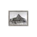 Picture of Gray Wooden Barn _GroupedProduct_Rectangle_Landscape_Framed_Matted_