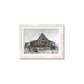 Picture of Gray Wooden Barn _GroupedProduct_Rectangle_Landscape_Framed_Matted_