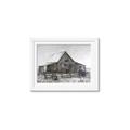 Picture of Gray Wooden Barn _GroupedProduct_Rectangle_Landscape_Framed_Matted_