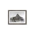 Picture of Gray Wooden Barn _GroupedProduct_Rectangle_Landscape_Framed_Matted_