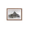 Picture of Gray Wooden Barn _GroupedProduct_Rectangle_Landscape_Framed_Matted_