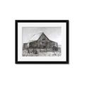 Picture of Gray Wooden Barn _GroupedProduct_Rectangle_Landscape_Framed_Matted_