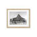 Picture of Gray Wooden Barn _GroupedProduct_Rectangle_Landscape_Framed_Matted_