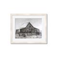 Picture of Gray Wooden Barn _GroupedProduct_Rectangle_Landscape_Framed_Matted_