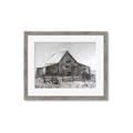 Picture of Gray Wooden Barn _GroupedProduct_Rectangle_Landscape_Framed_Matted_