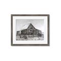 Picture of Gray Wooden Barn _GroupedProduct_Rectangle_Landscape_Framed_Matted_