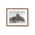 Picture of Gray Wooden Barn _GroupedProduct_Rectangle_Landscape_Framed_Matted_