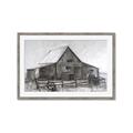 Picture of Gray Wooden Barn _GroupedProduct_Rectangle_Landscape_Framed_Matted_