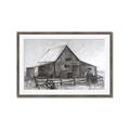 Picture of Gray Wooden Barn _GroupedProduct_Rectangle_Landscape_Framed_Matted_