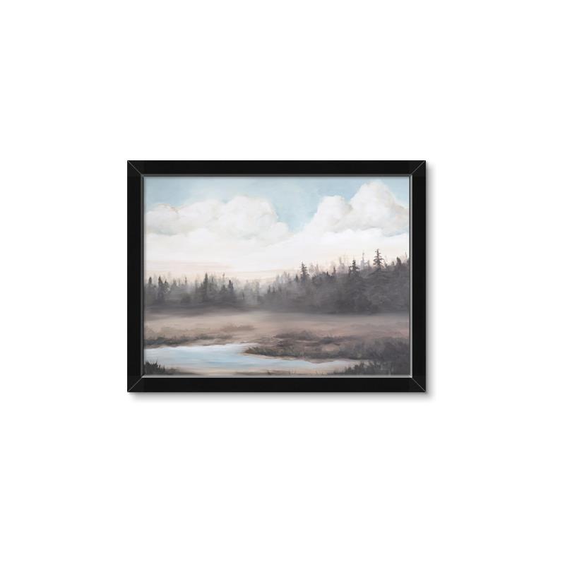 Picture of Misty Late Afternoon _GroupedProduct_Rectangle_Landscape_Framed_Matted_