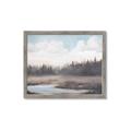 Picture of Misty Late Afternoon _GroupedProduct_Rectangle_Landscape_Framed_Matted_