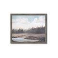 Picture of Misty Late Afternoon _GroupedProduct_Rectangle_Landscape_Framed_Matted_