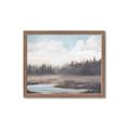 Picture of Misty Late Afternoon _GroupedProduct_Rectangle_Landscape_Framed_Matted_