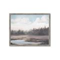 Picture of Misty Late Afternoon _GroupedProduct_Rectangle_Landscape_Framed_Matted_