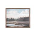 Picture of Misty Late Afternoon _GroupedProduct_Rectangle_Landscape_Framed_Matted_