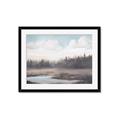 Picture of Misty Late Afternoon _GroupedProduct_Rectangle_Landscape_Framed_Matted_