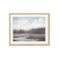 Picture of Misty Late Afternoon _GroupedProduct_Rectangle_Landscape_Framed_Matted_
