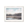Picture of Misty Late Afternoon _GroupedProduct_Rectangle_Landscape_Framed_Matted_