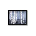 Picture of Plain White Birches _GroupedProduct_Rectangle_Landscape_Framed_Matted_