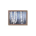 Picture of Plain White Birches _GroupedProduct_Rectangle_Landscape_Framed_Matted_