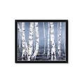 Picture of Plain White Birches _GroupedProduct_Rectangle_Landscape_Framed_Matted_