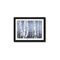 Picture of Plain White Birches _GroupedProduct_Rectangle_Landscape_Framed_Matted_