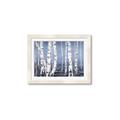 Picture of Plain White Birches _GroupedProduct_Rectangle_Landscape_Framed_Matted_