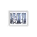 Picture of Plain White Birches _GroupedProduct_Rectangle_Landscape_Framed_Matted_