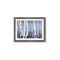 Picture of Plain White Birches _GroupedProduct_Rectangle_Landscape_Framed_Matted_