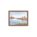 Picture of Three Cabin And Loons _GroupedProduct_Rectangle_Landscape_Framed_Matted_