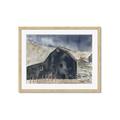 Picture of Farmhouse I _GroupedProduct_Rectangle_Landscape_Framed_Matted_