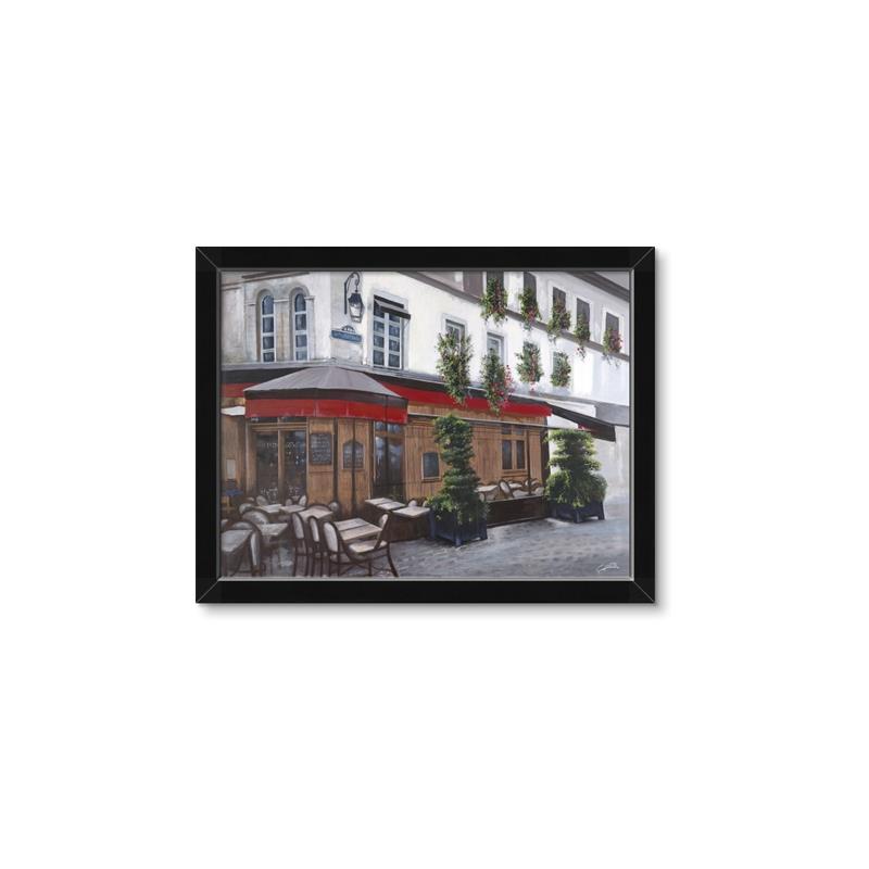 Picture of Cafe House _GroupedProduct_Rectangle_Landscape_Framed_Matted_