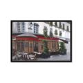 Picture of Cafe House _GroupedProduct_Rectangle_Landscape_Framed_Matted_