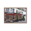 Picture of Cafe House _GroupedProduct_Rectangle_Landscape_Framed_Matted_