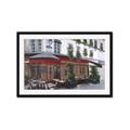 Picture of Cafe House _GroupedProduct_Rectangle_Landscape_Framed_Matted_