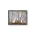 Picture of Birch Tree (yellow leaf) _GroupedProduct_Rectangle_Landscape_Framed_Matted_