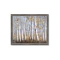 Picture of Birch Tree (yellow leaf) _GroupedProduct_Rectangle_Landscape_Framed_Matted_