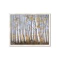 Picture of Birch Tree (yellow leaf) _GroupedProduct_Rectangle_Landscape_Framed_Matted_