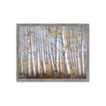 Picture of Birch Tree (yellow leaf) _GroupedProduct_Rectangle_Landscape_Framed_Matted_