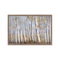 Picture of Birch Tree (yellow leaf) _GroupedProduct_Rectangle_Landscape_Framed_Matted_