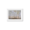 Picture of Birch Tree (yellow leaf) _GroupedProduct_Rectangle_Landscape_Framed_Matted_