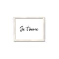 Picture of Je Taime _GroupedProduct_Rectangle_Landscape_Framed_Matted_