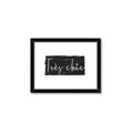 Picture of Tres Chic III _GroupedProduct_Rectangle_Landscape_Framed_Matted_