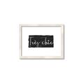 Picture of Tres Chic III _GroupedProduct_Rectangle_Landscape_Framed_Matted_