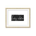 Picture of Tres Chic III _GroupedProduct_Rectangle_Landscape_Framed_Matted_