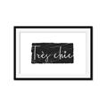 Picture of Tres Chic III _GroupedProduct_Rectangle_Landscape_Framed_Matted_