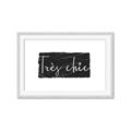 Picture of Tres Chic III _GroupedProduct_Rectangle_Landscape_Framed_Matted_